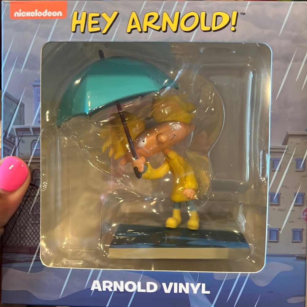 Nickeloden Hey Arnold Rain Vinyl